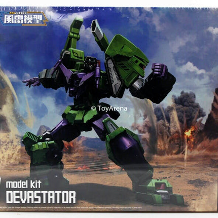 Transformers Furai Model Plastic Model Kit Devastator 18 cm