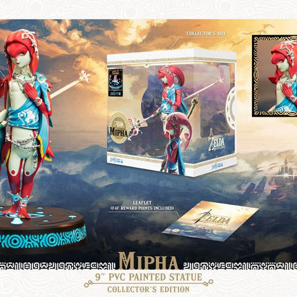 Edycja kolekcjonerska Mipha The Legend of Zelda Oddech dzikiej przyrody Statuetka PCV 22 cm