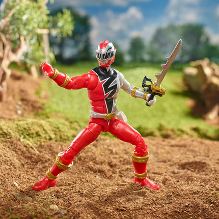 Red Ranger Power Rangers Dino Fury Lightning Collection Figurka 2022 15cm