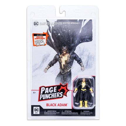 DC Page Punchers Figurka Czarny Adam (Endless Winter) 8cm