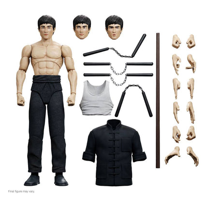 Bruce Lee Ultimates Figurka Bruce Wojownik 18 cm
